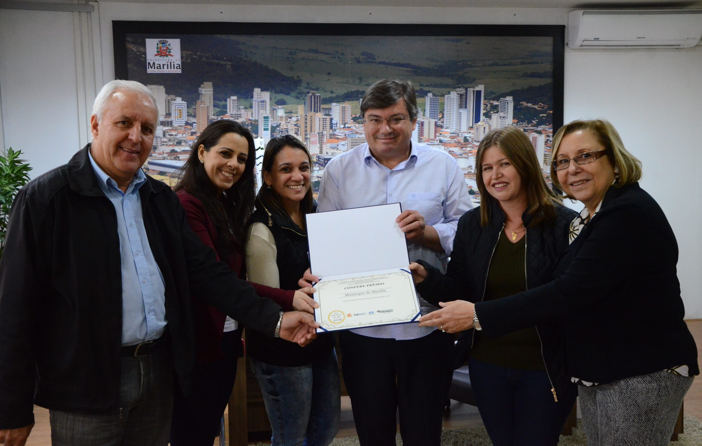 Saúde de Marília é premiada por 100% de cobertura na campanha “Fique Sabendo”