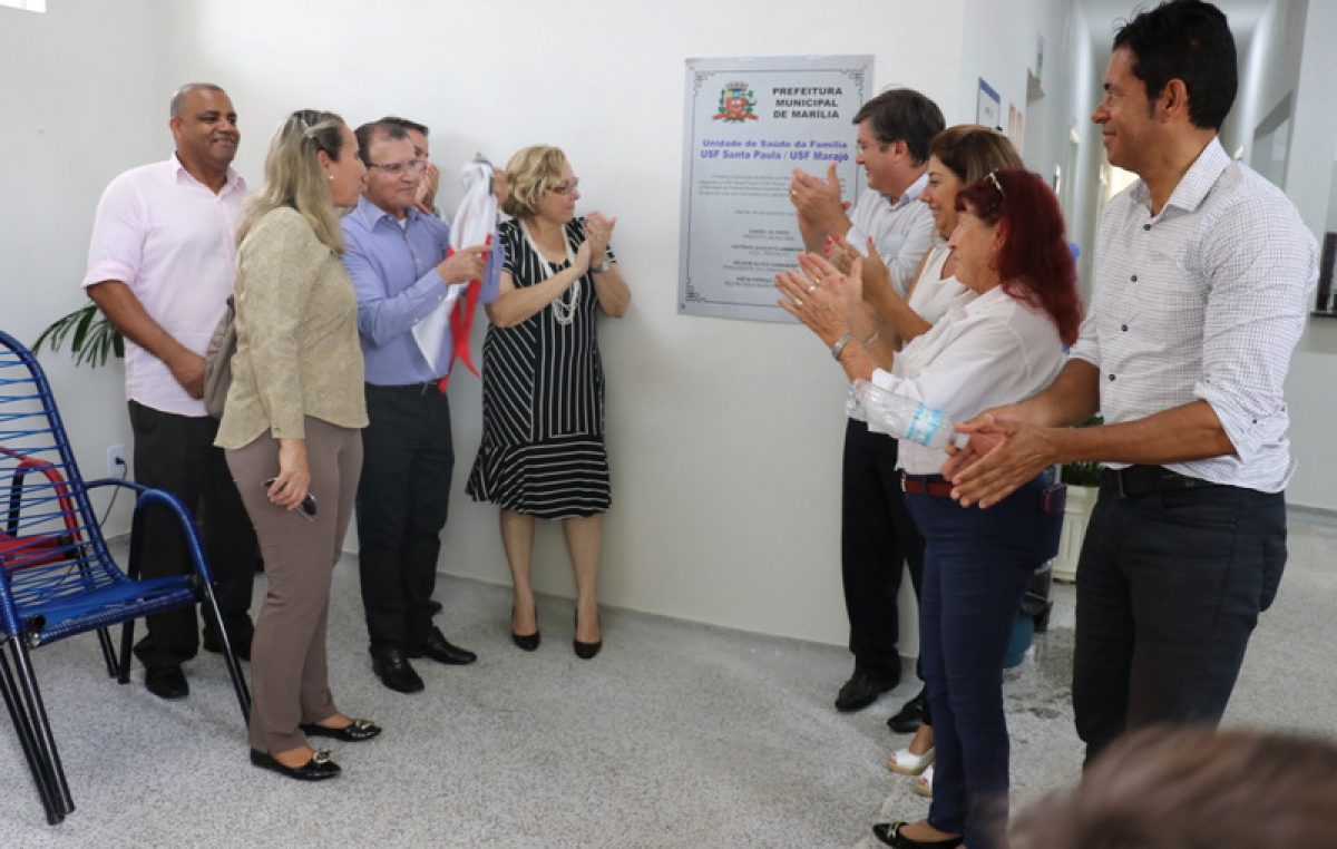 Com grande participação popular, prefeitura entrega USF Santa Paula/Marajó