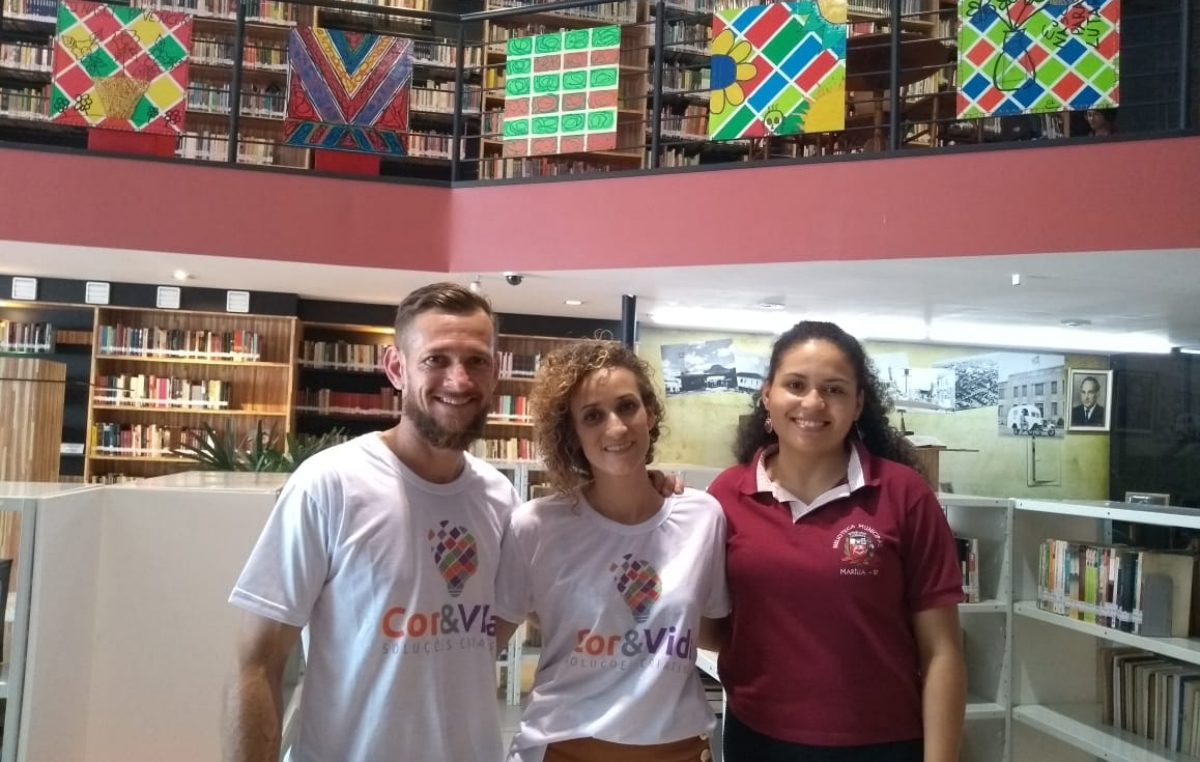 Prefeitura realiza Exposição de Arte do Centro Pop na Biblioteca Municipal